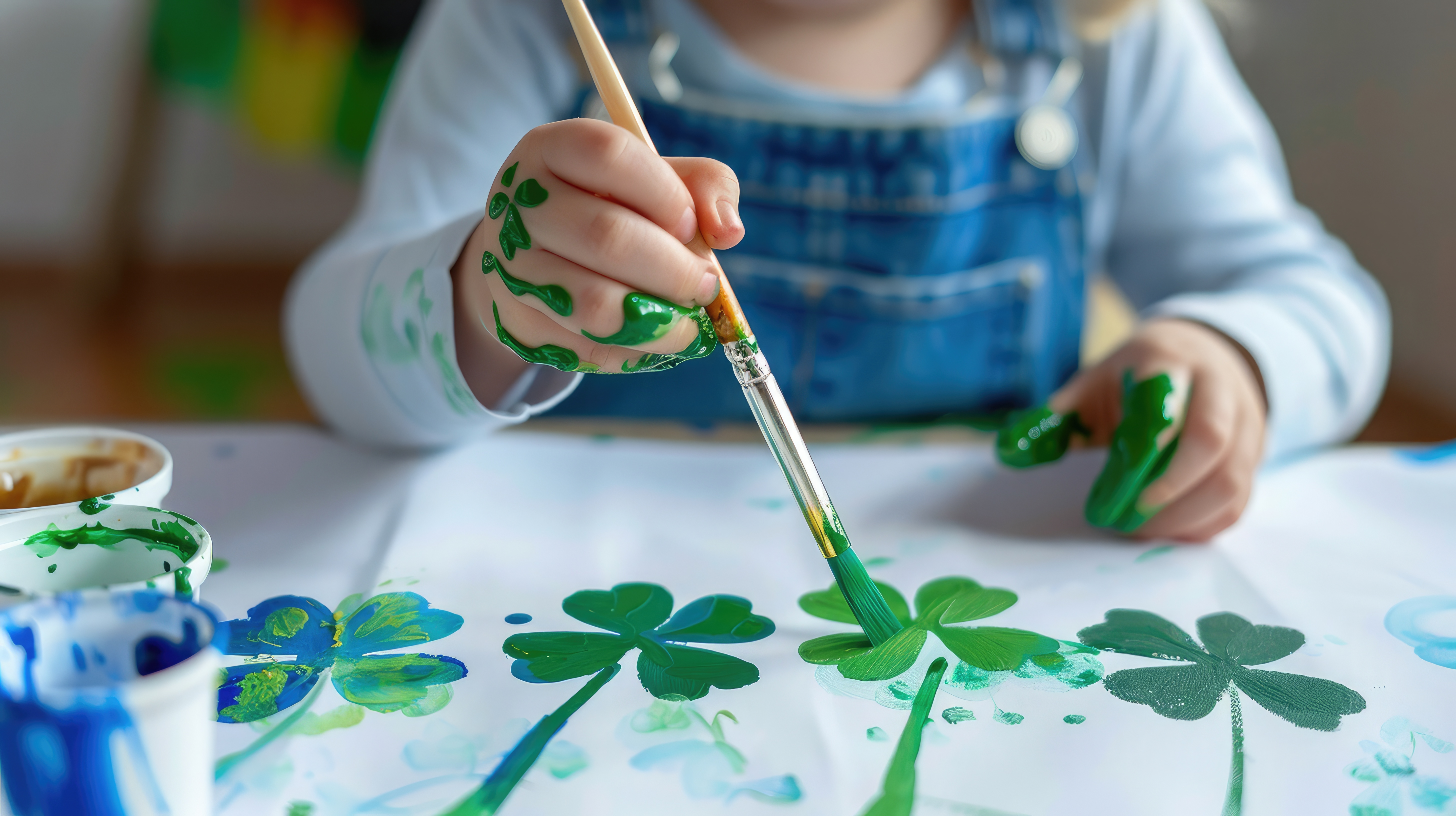 Picture of a Child painting