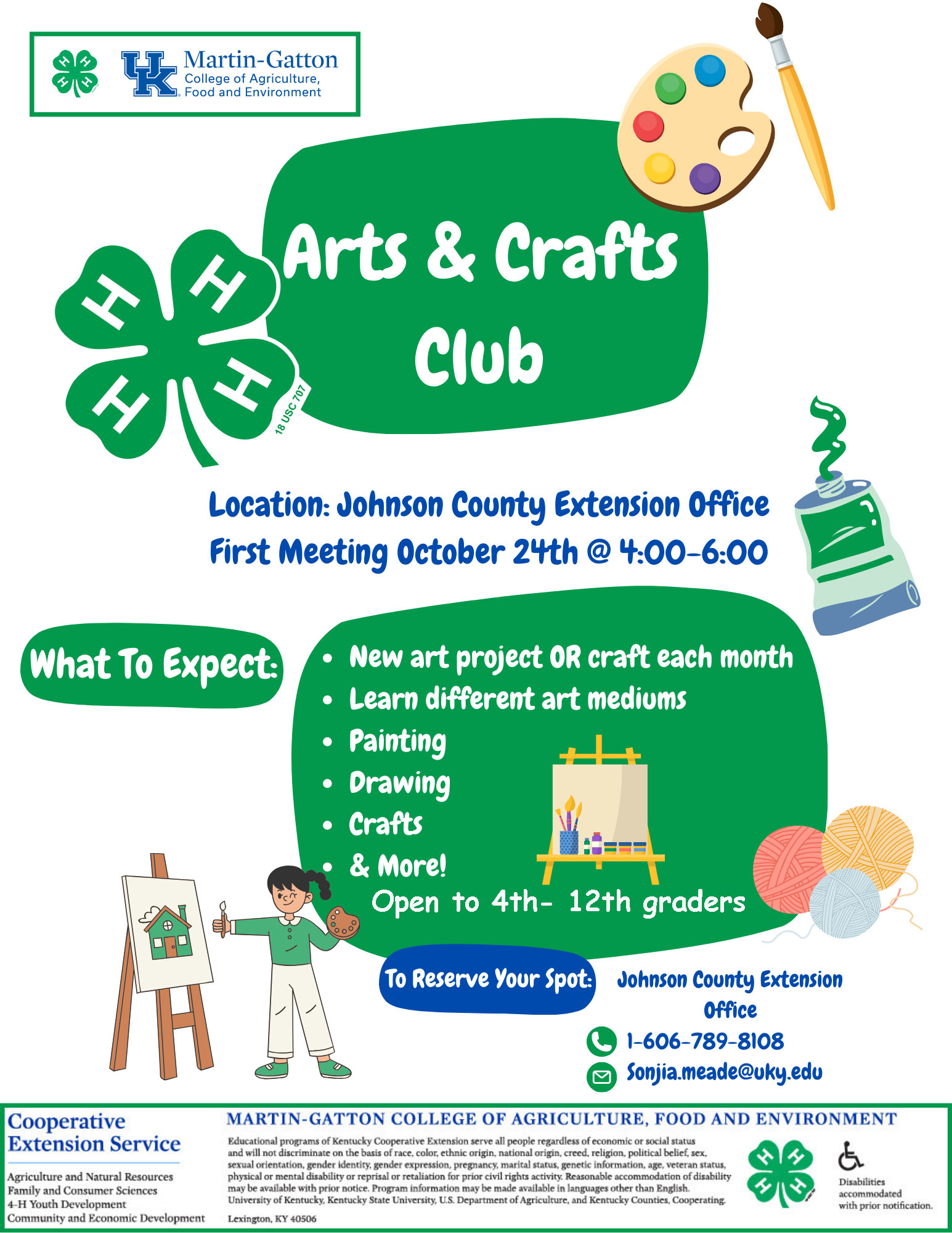 ARTS & CRAFTS CLUB