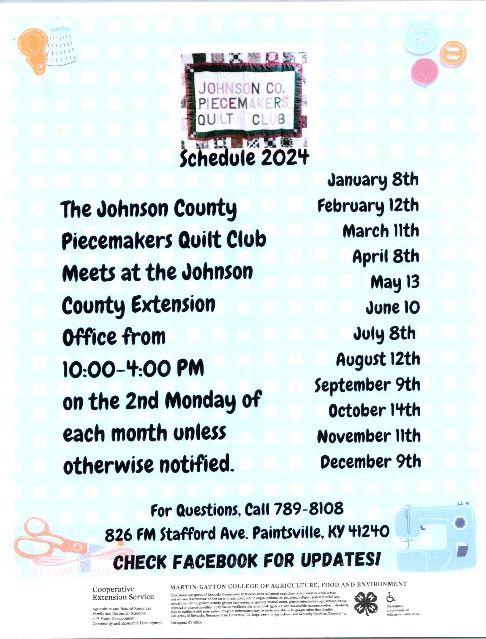 PIECEMAKERS QUILT CLUB