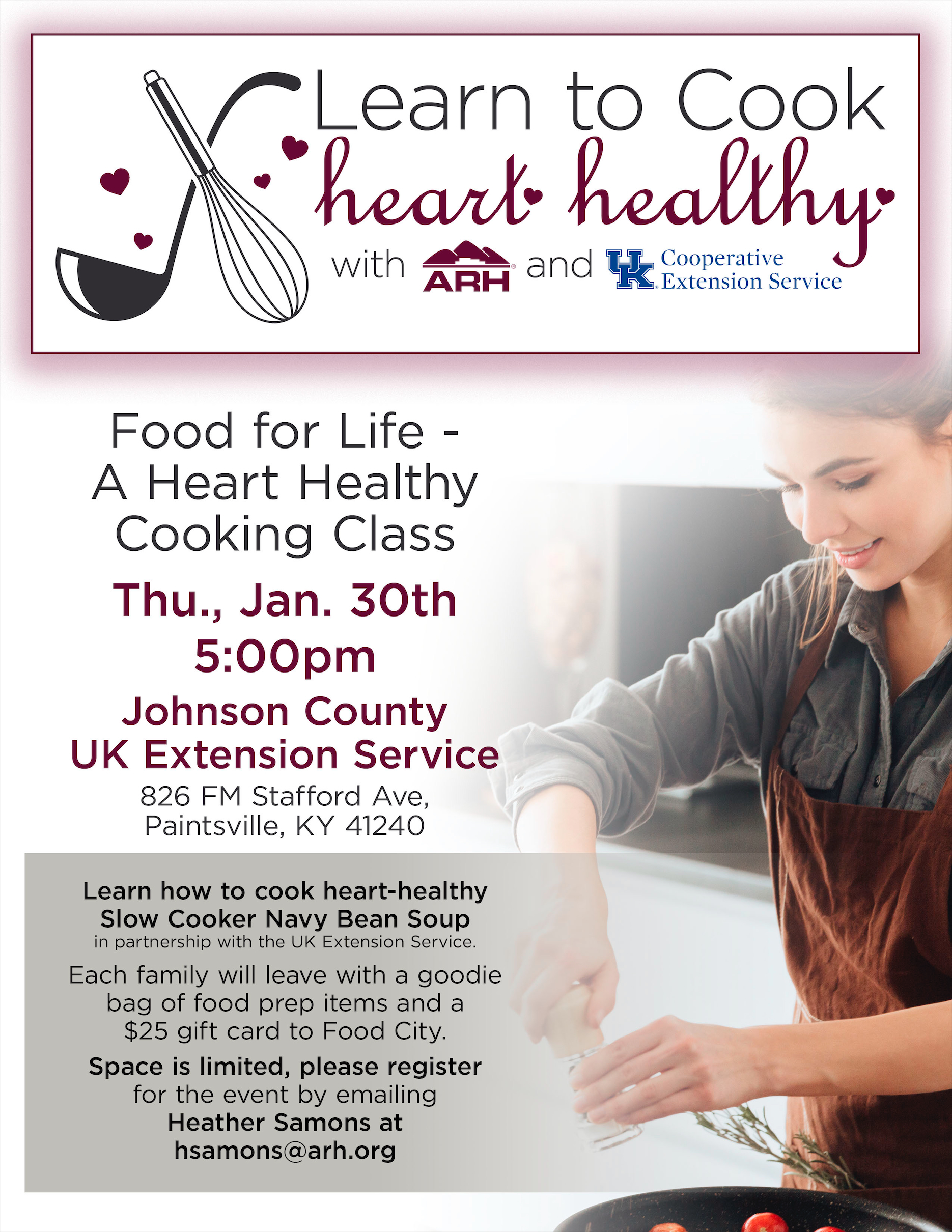 Heart Healthy Event Flyer